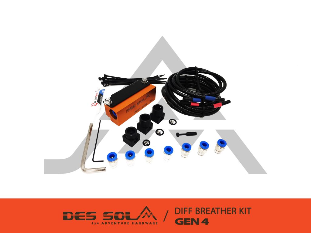 Differential Breather Kit Gen 4 JimnyworX SA