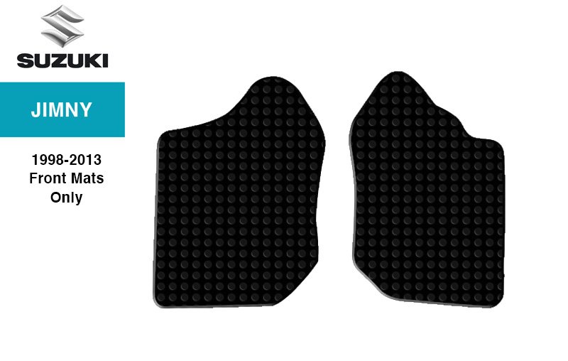 Suzuki Jimny 3rd Gen Front Floor Mats 1998-2013