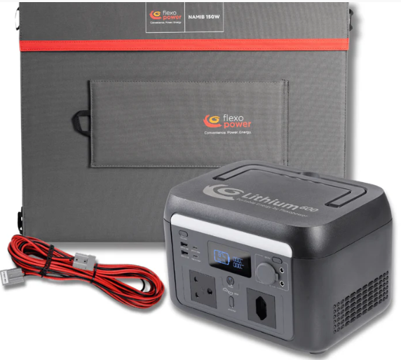 LITHIUM600 POWER STATION, NAMIB150W PORTABLE SOLAR - Image 2
