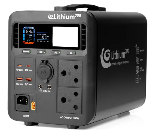 LITHIUM700 POWER STATION, NAMIB240W PORTABLE SOLAR - Image 3