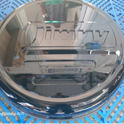 Spare Wheel Cover With Logo - Gloss Black