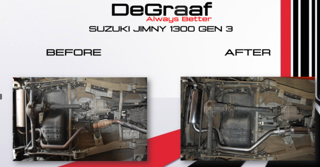 Jimny Gen 3 Exhaust - Image 3
