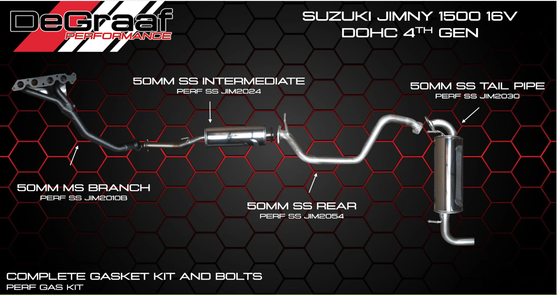 Jimny Gen 4 Exhaust