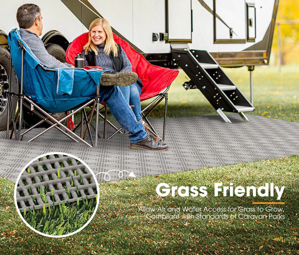 San Hima 5m x 2.5m Annex Matting Floor Mats Mesh - Camping - Image 4