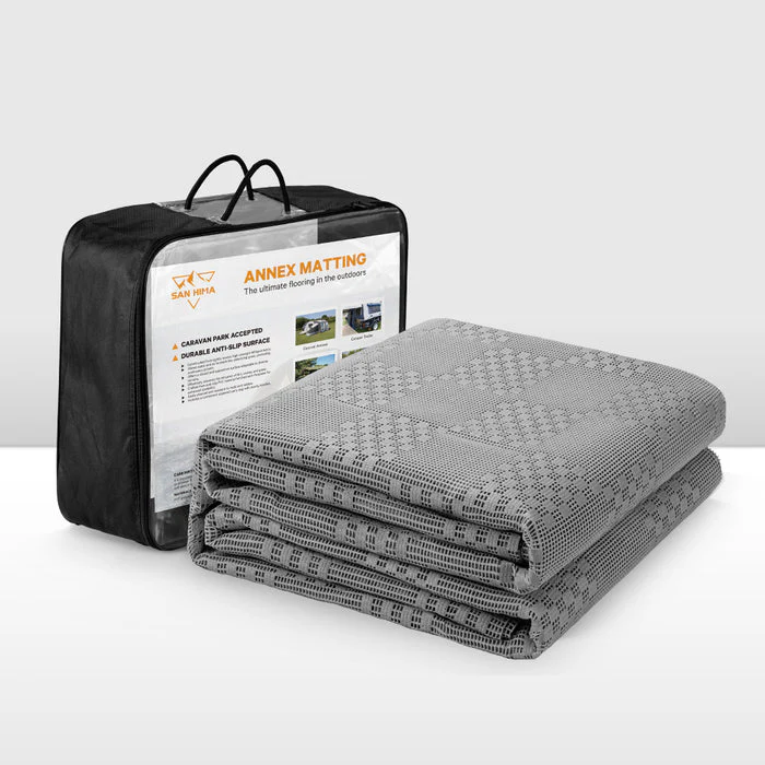 San Hima 5m x 2.5m Annex Matting Floor Mats Mesh - Camping