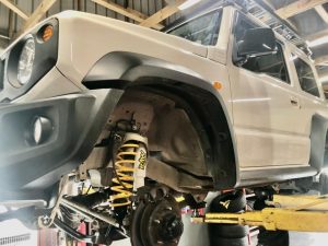 RAW 40mm Nitro suspension – Jimny Gen 4 5 Door